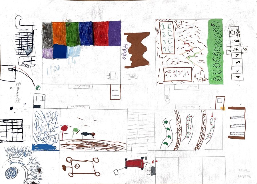 cartographie collective du futur de la dalle